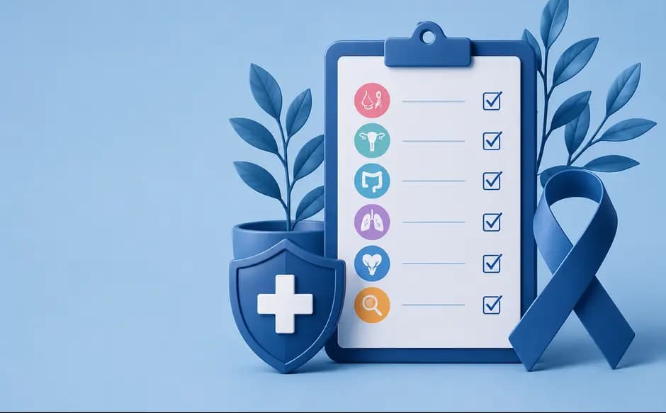 Recommended Cancer Screening Tests for Every Adults